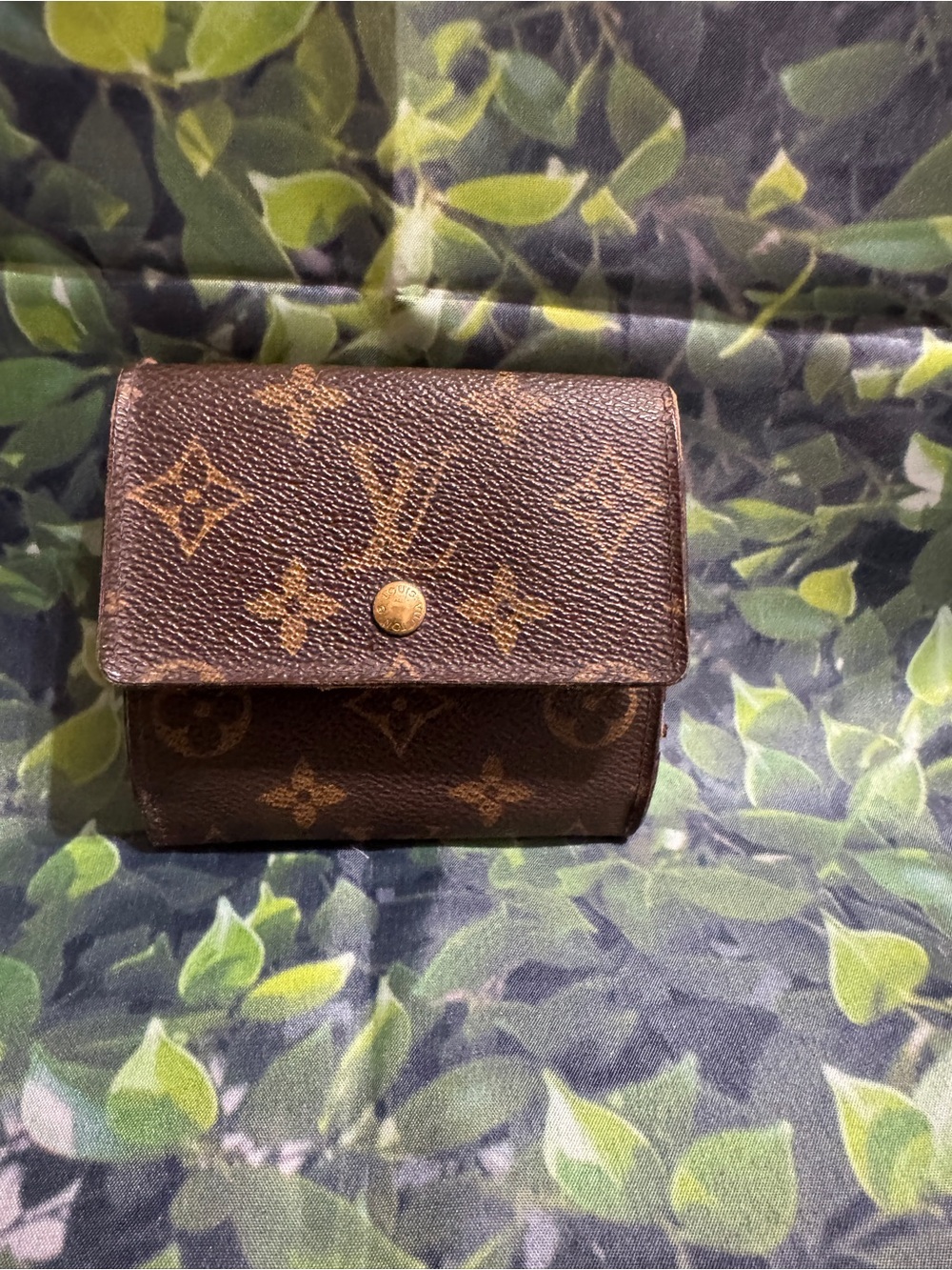 Louis Vuitton Monogram Brown Leather Wallet